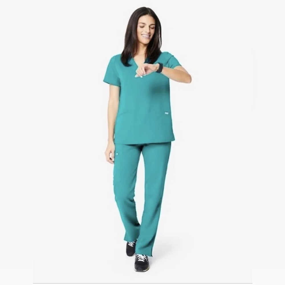Figs Teal Scrub Set 💙 Size Large